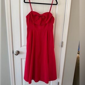 a new day Red Strapless Dress